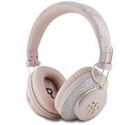 Cuffie auricolari CG Mobile Guess Bluetooth ENC Metal 4G Logo (rosa)