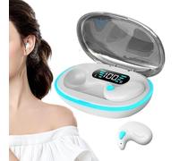 Cuffie auricolari wireless - auricolari auricolari wireless in-ear, con conduzione a buoni auricolari | Ricaricabili Wireless Earbuds with Noise Canceling, Comfortable Sleep Earbuds for Side Sleepers