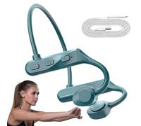 Cuffie auriicolari aperte - Auricoolari sportivi | Aurione portatile resistente al sudore | Comodi auricolarri wireless per la guida in bicicletta in bicicletta | Design leggero du