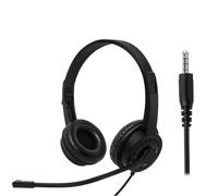 Cuffie Aziendali Cablate - 200 G Cuffie Per Computer Cablate, Cuffiie Cablatte Con Cancellazione Del Rumore Con Archetto Regolabile, Carta Didattica Per Studenti Di Elettronica Per Treno, , Dormitorio