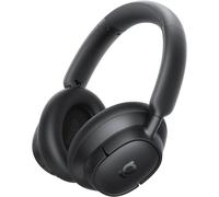 Baseus Bass BH1 NC, ANC Cuffie ibride adattive in tempo reale, SuperBass 2.0, suono LDAC ad alta risoluzione, 80 ore di lettura, 5 microfoni, Bluetooth 6.0, nero