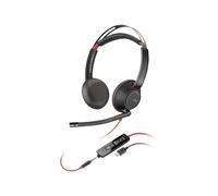 Cuffie binaurali HP Blackwire C5220 - Audio stereo - Nero - Nouvo