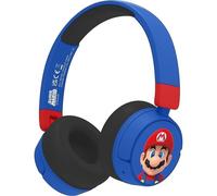Cuffie Blade Super Mario wireless e cablate Bluetooth Gaming Bambini Pieghevoli Blu Rosso