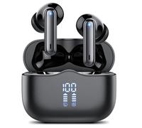 Cuffie Bluetooth, 2026 Auricolari Bluetooth 5.4 In Ear HD HiFi Stereo, 40 Ore Cuffie Wireless con 4 Mics ENC Cancellazione Rumore, IP7 Impermeabili Cuffiette Bluetooth per Androide/iOS, USB-C, Nero