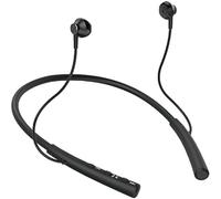 Cuffie Bluetooth 5.0, Auricolari Wireless Con Archetto Da Collo Impermeabile, 16 Ore Di Riproduzione, Microfono Con Cancellazione Del Rumore, Auricolari Magnetici Auricolari Sportivi,Nero,Serene16