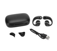 Cuffie Bluetooth 5.3 a padiglione aperto con design ergonomico per una maggiore consapevolezza situazionale durante gli sport all'aria aperta.