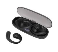 Cuffie Bluetooth 5.4 Wireless Open Ear, Display LED sulla Custodia, 42 | Custodia con display LED per batteria, 7+35 ore di riproduzione, driver 16mm stereo, cancellazione rumore chiamate, design