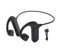 Cuffie Bluetooth a conduzione ossea, aperte, resistenti al sudore, ideali per lo sport, con suono ad alta fedeltà, batteria di lunga durata, leggere