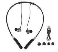 Cuffie Bluetooth a lunga durata della batteria, design ergonomico, suono stereo HiFi, design magnetico, impermeabili, resistenti al sudore, modalità
