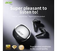 Cuffie Bluetooth Acer Ohr546, Nuovo Modello 2025, Auricolari Wireless con Design In-Ear, Comodi da Indossare per Sport, Corsa, Chiamate, Riduzione del Rumore, Compatibili con Telefoni Cellulari,