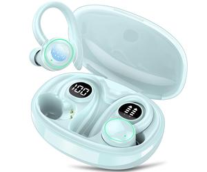 Cuffie Bluetooth Auricolari Bluetooth 5.3 con 4 HD Mic 48 Ore Cuffie Wireless In