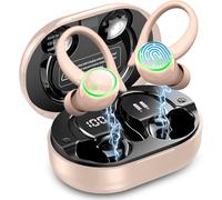 Cuffie Bluetooth, Auricolari Bluetooth 5.4 con HiFi Stereo, 50 ore Wireless In Ear Cuffie Cancellazione del rumore ENC e 4 HD Mics, IP7 Cuffie impermeabili per Android/iOS