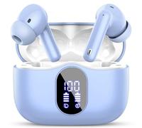 Cuffie Bluetooth, Auricolari Bluetooth 5.4 In Ear con 4 ENC Mics, Cuffie wireless HiFi Stereo con APP, 36Ore Cuffiette Bluetooth con Display LED, IP7 Impermeabili Auricolari Wireless per iOS & Android