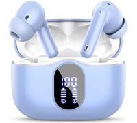 Cuffie Bluetooth, Auricolari Bluetooth 5.4 In Ear con 4 ENC Mics, Cuffie wireless HiFi Stereo con APP, 36Ore Cuffiette Bluetooth con Display LED, IP7 Impermeabili Auricolari Wireless per iOS & Android