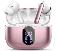 Cuffie Bluetooth, Auricolari Bluetooth 5.4 In Ear con 4 ENC Mics, Cuffie wireless HiFi Stereo con APP, 36Ore Cuffiette Bluetooth con Display LED, IP7 Impermeabili Auricolari Wireless per iOS & Android