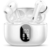 Cuffie Bluetooth, Auricolari Bluetooth 5.4 In Ear con 4 ENC Mics, Cuffie wireless HiFi Stereo con APP, 36Ore Cuffiette Bluetooth con Display LED, IP7 Impermeabili Auricolari Wireless per iOS & Android
