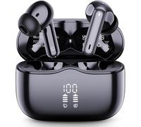 Cuffie Bluetooth, Auricolari Bluetooth 5.4 In Ear con HiFi Stereo, 40 Ore Cuffie Wireless con 4 ENC Cancellazione Rumore Mics , IP7 Impermeabili Cuffiette Bluetooth con LED Display per iOS Android