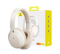 Cuffie Over-Ear Wireless Bluetooth 5.3 Con Microfono, Basse 35 Max, Bianche