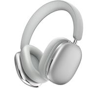 Cuffie Bluetooth con cancellazione attiva del rumore sopra l'orecchio, senza fili, con microfono ad alta risoluzione, audio ad alta risoluzione, leggere, comode per PC, laptop, lavoro, palestra