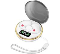 Cuffie Bluetooth,Cuffie per Dormire Senza Fili Invisibili,Bluetooth 5.4 Touch Control,Cuffie con Cancellazione del Rumore,for Side Sleepers,Usura Insensata,Impermeabili Ipx8,per iOS Samsung Android
