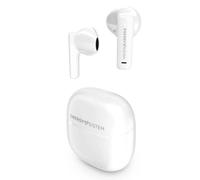 Energy Sistem Auriculares True Wireless - Bluetooth 5.4 - 20h Autonomia - Graves Profundos - Materiales Reciclados - Asistente de Voz Integrado - Color Blanco