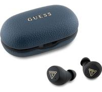 CG MOBILE Guess Cuffie Bluetooth TWS + Grained Classic Logo Blu