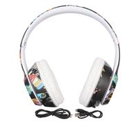 Cuffie Bluetooth impermeabili, opzioni di limitazione del volume per la sicurezza dell'udito, la luce RGB migliora le tue sessioni musicali, il
