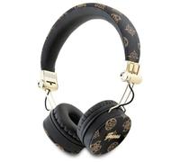 Cuffie Bluetooth on-ear ENC Guess Peony Script nere