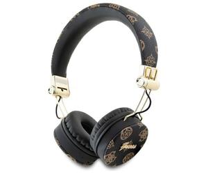 Cuffie Bluetooth on-ear ENC Guess Peony Script nere