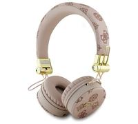 Cuffie Bluetooth on-ear Guess ENC Peony Script Brown