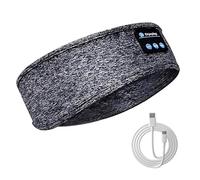 Cuffie Bluetooth per Dormire Antirumore, Fascia Cuffie Bluetooth 5.3, Cuffie Stereo HD con 30mm Driver, Autonomia 8 Ore, per Relax, Sport, Corsa, Yoga, Insonnia e Viaggi