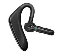 Cuffie Bluetooth per telefono cellulare con microfono senza fili vivavoce Bluetooth ENC impermeabile in ear auricolari da un lato con archetto auricolare telefono per business ufficio guida per iPhone