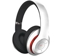 Cuffie Bluetooth Platinet FH0916B Bianche 8h Batteria 400mAh MicroSD FM AUX