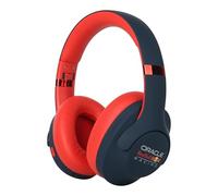 Cuffie Bluetooth Red Bull Racing RB-HP130 con driver da 40mm, USB-C, batteria 11h, AUX, pieghevoli, senza fili, cuffie over-ear con microfono per musica, gaming, telefonate, viaggi e uso quotidiano