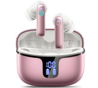 Cuffie Bluetooth, Renimer Auricolari Bluetooth 5.3 con Driver Dinamico 14.2mm Stereo, 4 ENC Mics Cancellazione Rumore Cuffie Wireless in Ear, 40 Ore Cuffiette, IP7 Impermeabile USB-C Cuffie Senza Fili