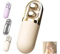 Cuffie Bluetooth S13 con massaggio vibrante Auricolari wireless per dormire con design invisibile Bluetooth 6.0 Riduzione del rumore Custodia vibrante per chi dorme di lato Rilassamento (BEIGE)