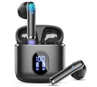 Cuffie Bluetooth senza fili Bluetooth 5.4 in Ear, 2025, cuffie senza fili con 4 ENC Mic, cancellazione del rumore, 36 ore, bassi profondi, USB-C, IP7, impermeabili, sport, palestra