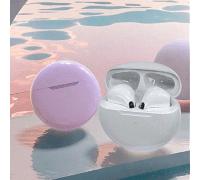 Cuffie Bluetooth senza fili TWS pro 6, auricolari senza fili con microfono anti-rumore, cuffie senza fili per smartphone, semplici auricolari senza fili per coppie, auricolari mini per musica, TWS HIF