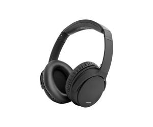 Cuffie Bluetooth sopra-auricolari STREETZ HL-BT404, nere, pieghevoli, antirumore
