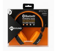 Cuffie Bluetooth Speak Style con microfono - Aranc ione