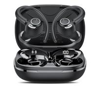 Cuffie Bluetooth Sport Auricolari 5.4 con Mic Stereo Cuffie Wireless con