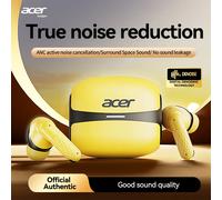 Cuffie Bluetooth Wireless Acer Ohr548 con Design In-Ear, Riduzione del Rumore ANC per le Chiamate, Custodia di Ricarica, Effetto Sonoro Stereo, Bassa Latenza per il Gaming, Vestibilità Confortevole