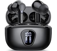 Cuffie Bluetooth wireless, auricolari Bluetooth 5.3, controllo touch IP7 impermeabile