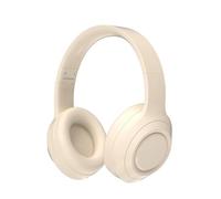 Cuffie bluetooth wireless, design della fascia pieghevole, durata della batteria superiore a 8 ore, compatibile con dispositivi Apple e Android, adatti per la casa, telefoni cellulari, computer khaki