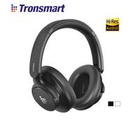 Tronsmart Q20S - Cuffie ibride con cancellazione attiva del rumore, cuffie over-ear wireless con microfono, audio ad alta risoluzione, 60 ore di riproduzione, bassi profondi EQ personalizzato tramite