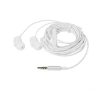 Cuffie Cablate 3 Metri Suono Immersivo PC(white) | Suono dettagliato, cavo libertà movimento, fit per sicuro, ideale per musica e film, vari