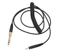 Cuffie Cablate, Cavo per Cuffie Cavo per Cuffie Cavo Ausiliario a Spirale Cavo di Prolunga da 3,5 Mm di Ricambio Cavo di Prolunga da 2,5 Mm a 3,5 Mm con Adattatore da 6,35 Mm