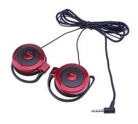 Cuffie cablate - Cuffie con clip cablate | Auricolari auricolari ultra sottili | Auricolari sportivi stereo tipo gancio per orecchio da 3,5 mm per l'esercizio e la palestra