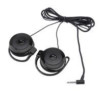Cuffie cablate - Cuffie con clip cablate | Auricolari auricolari ultra sottili | Auricolari sportivi stereo tipo gancio per orecchio da 3,5 mm per l'esercizio e la palestra