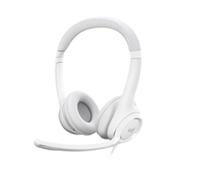 Cuffie - Cablate - Logitech - H390 - USB - Anti-rumore - Bianco